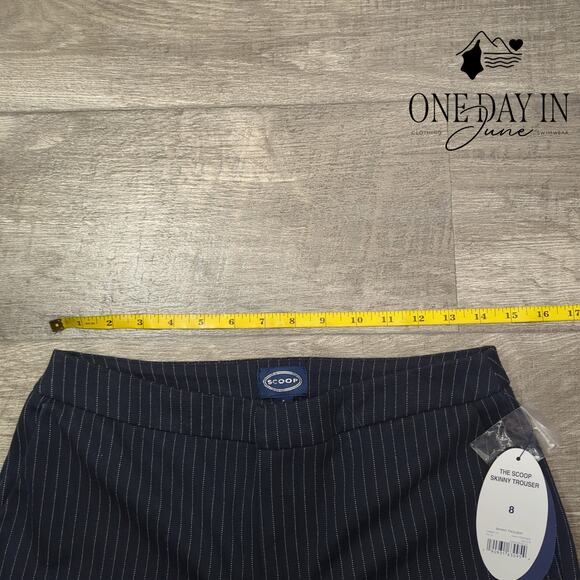 The Scoop Skinny Trouser Pants Size 8 - Picture 3 of 6